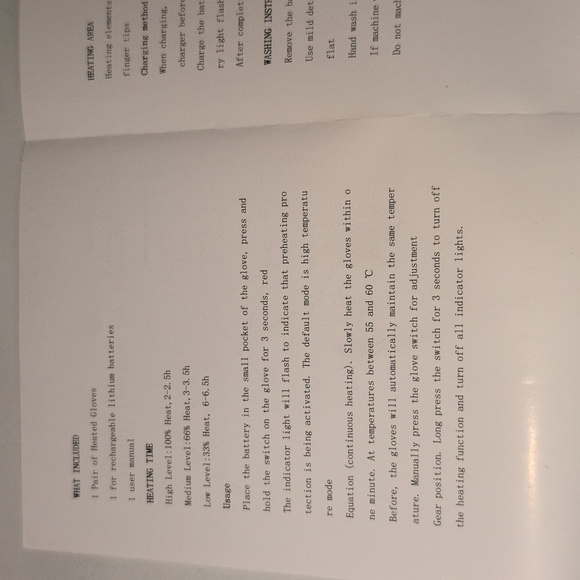 Heated gloves with rechargeable batteries - Picture 7 of 8